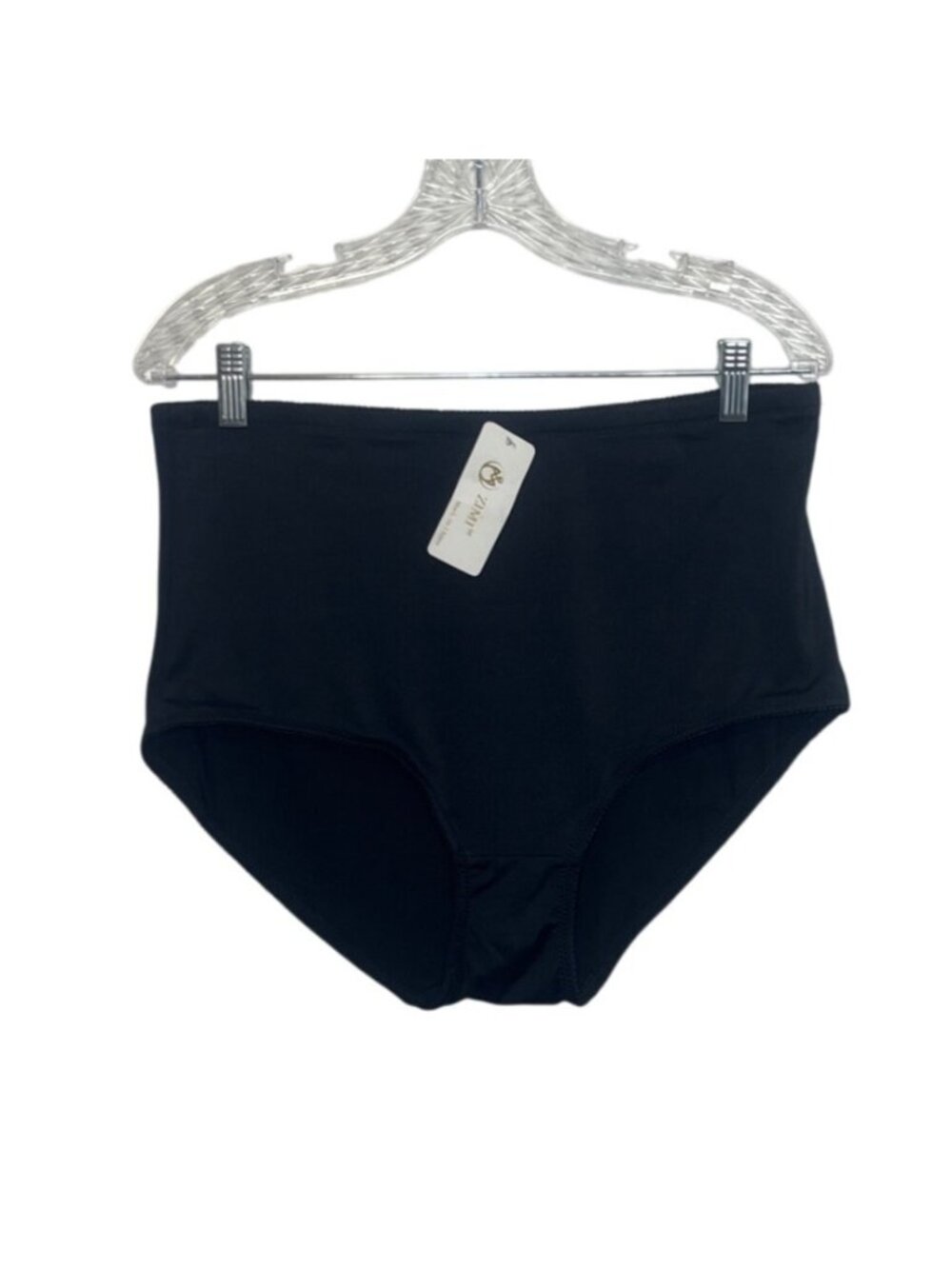 Zimi High Waist Shapewear Underwear Womens Black 4XL New